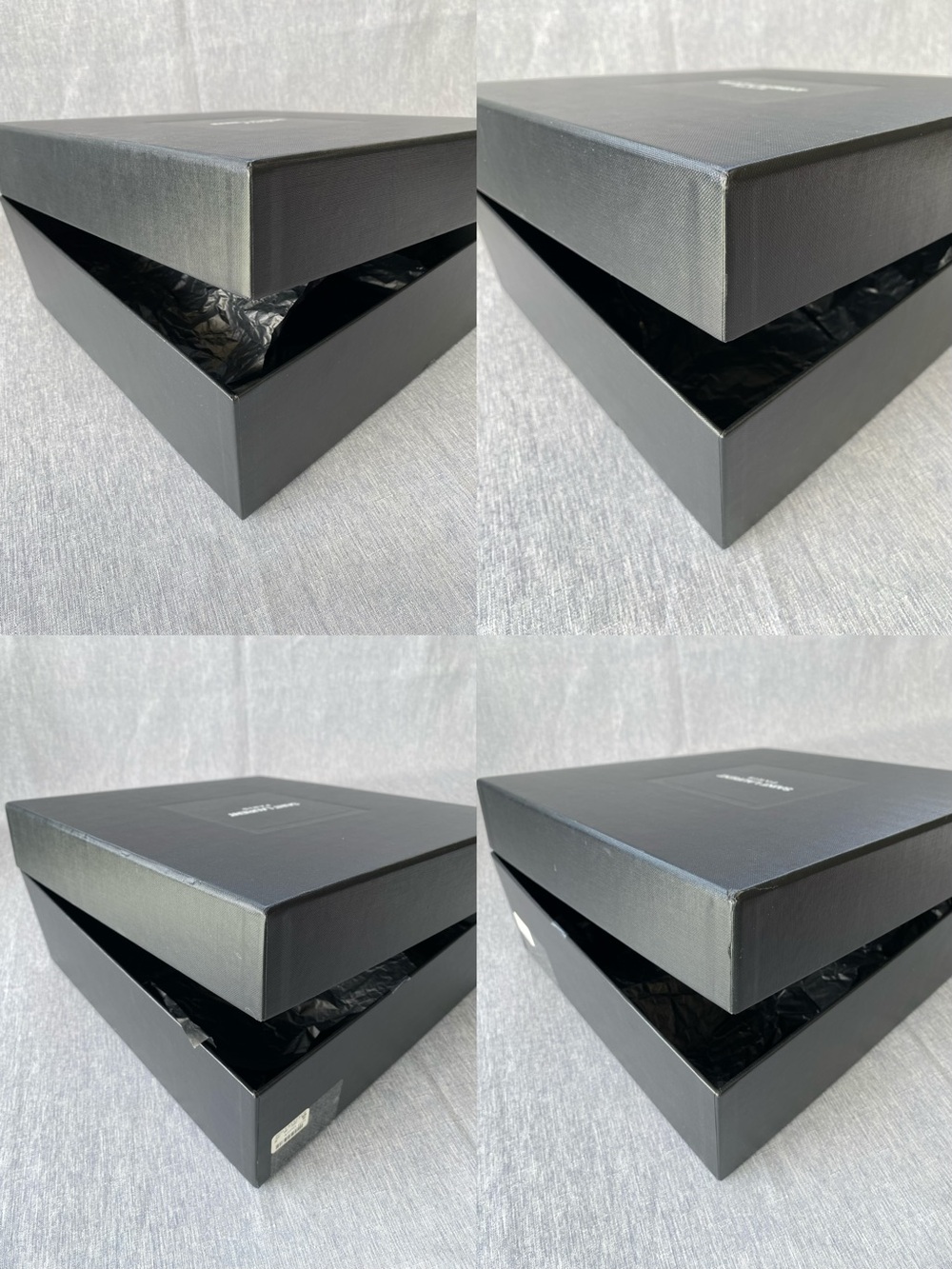 Authentic SAINT LAURENT | Bag Bootie Box with Tissue Gift Decoration Storage - Picture 8 of 16